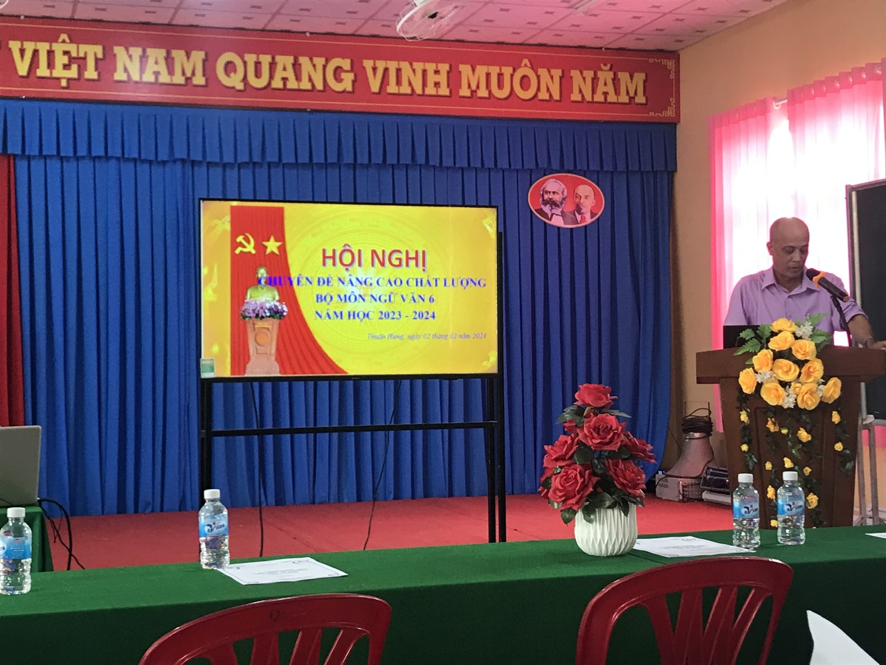 Hội nghị chuyên đề nâng cao chất lượng bộ môn Ngữ Văn 6